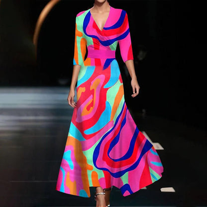 Robe Fluide "Allure Capitale"