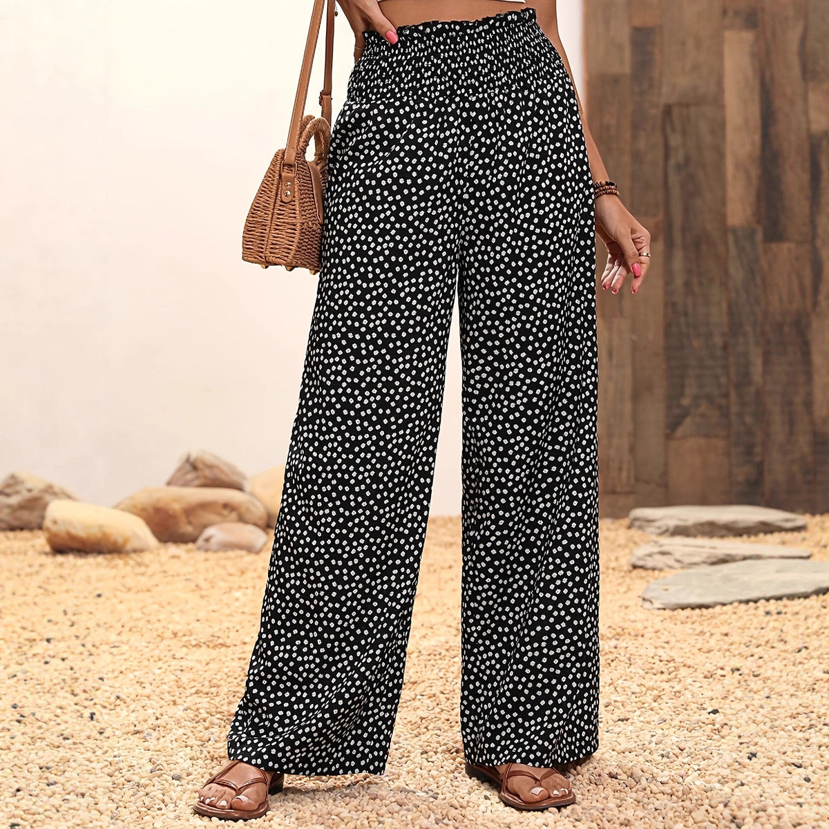 Pantalon Ample Fluide "Oasis"